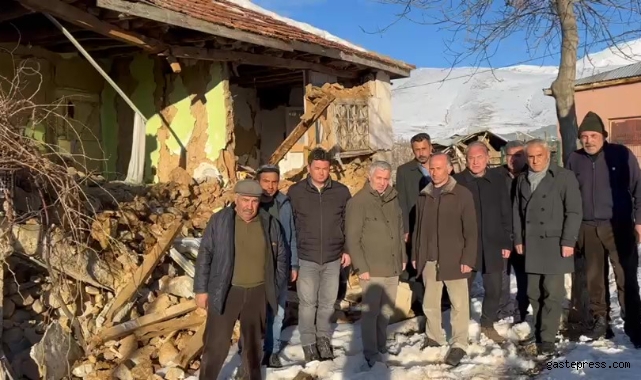 Milletvekili Arık'tan Kanun teklifi “Sarız afet bölgesi ilan edilsin”