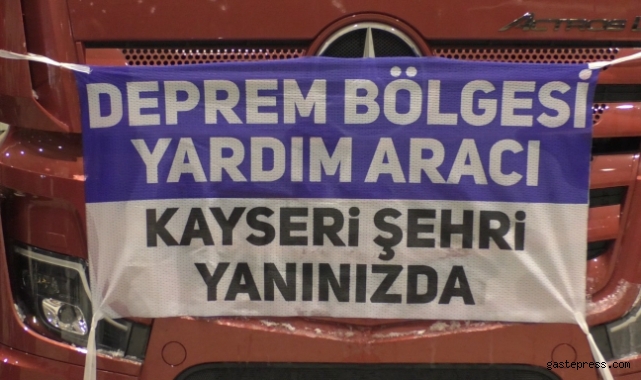 OSB’de toplanan yardımlar, deprem bölgesine yola çıkacak!