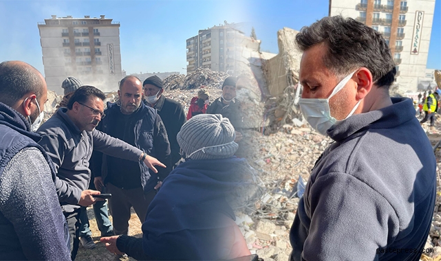 Vali Gökmen Çiçek canla başla hem yaraları sarıyor, hem moral veriyor!