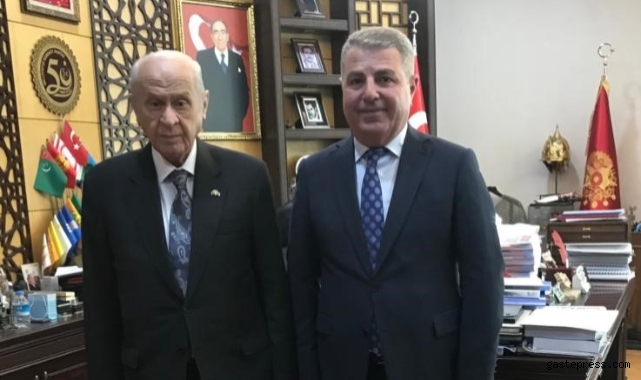 Aday adayı oldu, Bahçeli'yi ziyaret etti!