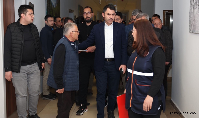 Bakan Kurum ve Başkan Büyükkılıç Deprem Bölgesinde Çalışmaları Değerlendirdi!