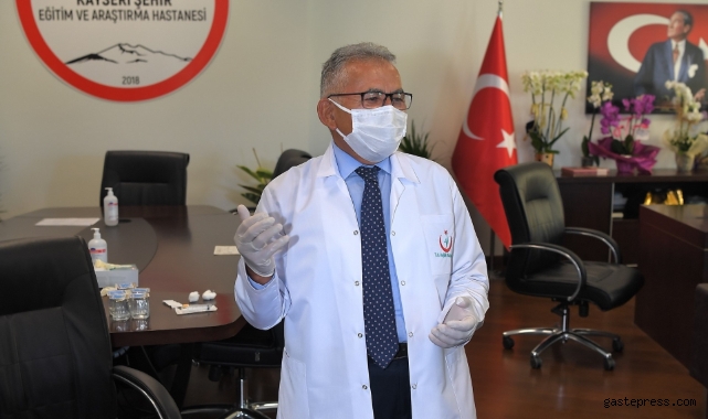 Başkan Büyükkılıç: "Sağlık çalışanlarımızın hakkını ödeyemeyiz"