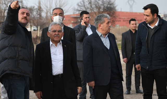 Başkan Büyükkılıç'tan İncesu'ya "Geçmiş Olsun" Ziyareti!