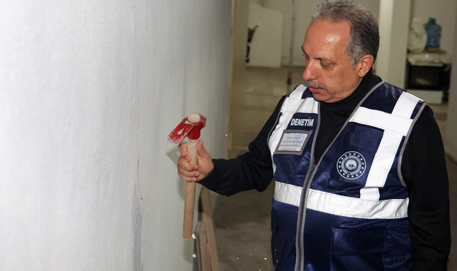 Başkan Mustafa Yalçın, Hasar Tespit Çalışmalarına Katıldı!
