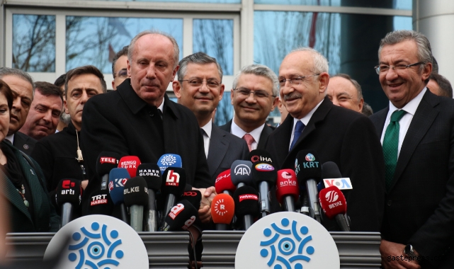 CHP lideri Kılıçdaroğlu, Muharrem İnce ile görüştü!