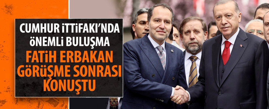 Cumhurbaşkanı Erdoğan, Yeniden Refah Partisi Genel Merkezi'ne geldi! Fatih Erbakan ile görüşüyor!