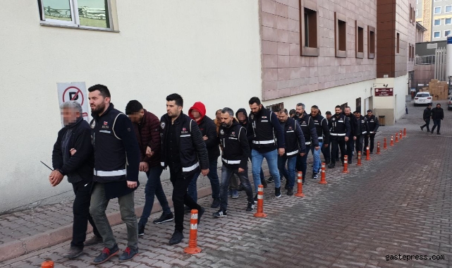 Eş zamanlı ‘kaçakçılık’ operasyonunda 11 kişi adliyede!