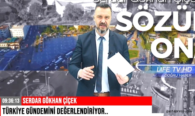 Gazeteci Serdar Gökhan Çiçek, Aday Adaylığı için başvurdu!