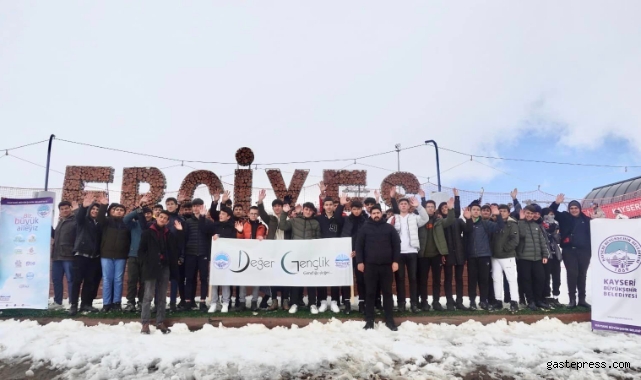 KAYMEK’in ödüllü projesi ‘Değer Gençlik’ zirvede!