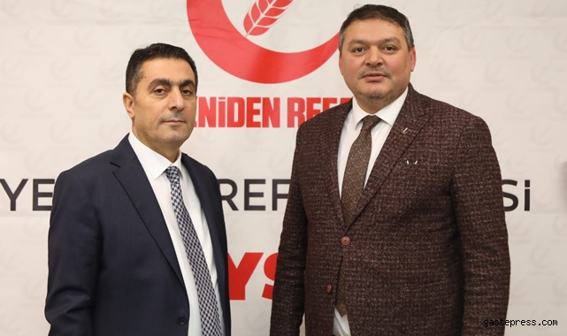 Kayseri Kırmızı Et Birliği Başkanı Ercan Aras'da YRP'den Milletvekili Adaylığı için başvuruda bulundu!