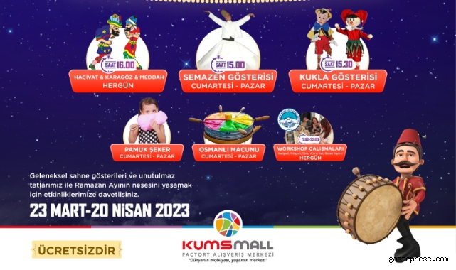 Ramazan Ayı KUMSMALL'da bir başka!