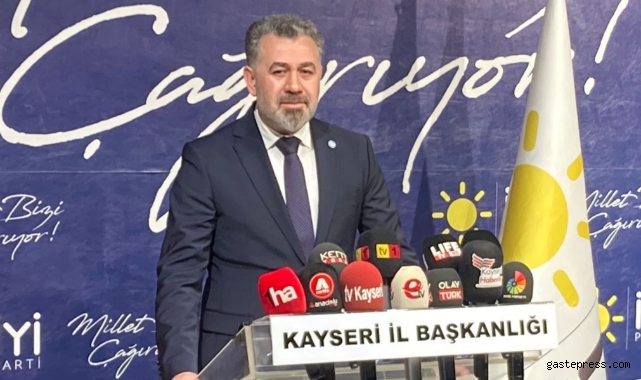 Sedat Kılınç, İYİ Parti'den milletvekili aday adaylığına başvurdu!