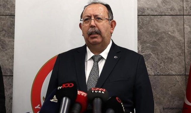 YSK Başkanı adayların imza sayılarını açıkladı!