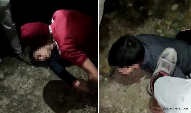 16 yaşındaki gence işkence yapıp, görüntüleri sosyal medyada paylaştılar!