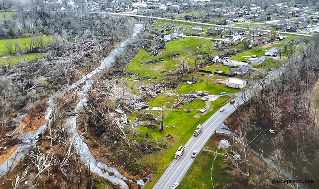 ABD'nin Missouri eyaletinde hortum felaketi!