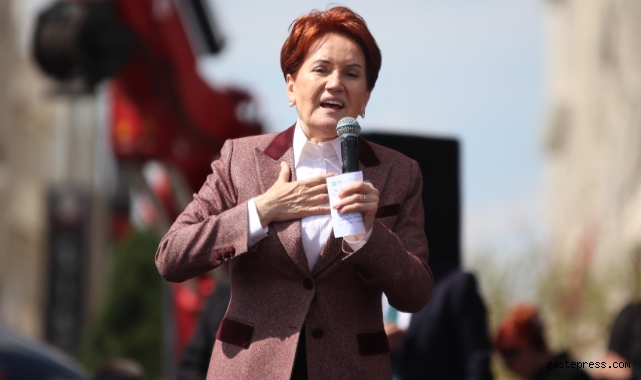Akşener: “Cumhurbaşkanı çıkıyor, bizleri gömmekten bahsediyor. Biz düşman mıyız?”