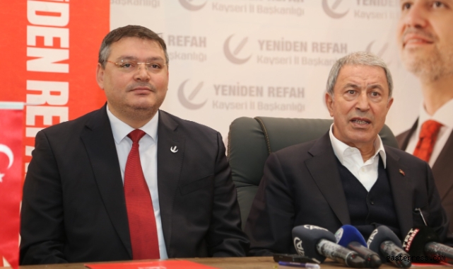 Bakan Akar’dan Kayseri YRP’ye Ziyaret