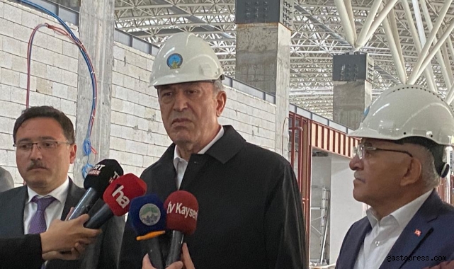 Bakan Akar, yeni terminal binası inşaatının Haziran’a bitirilmesi talimatını verdi!