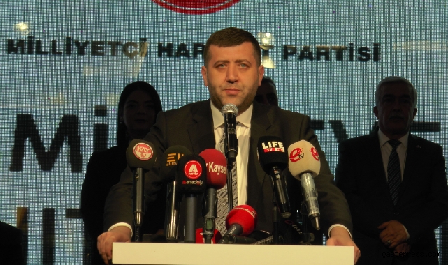Baki Ersoy, “Milliyetçi Hareket Partisi Kayseri’de birinci parti olacaktır”