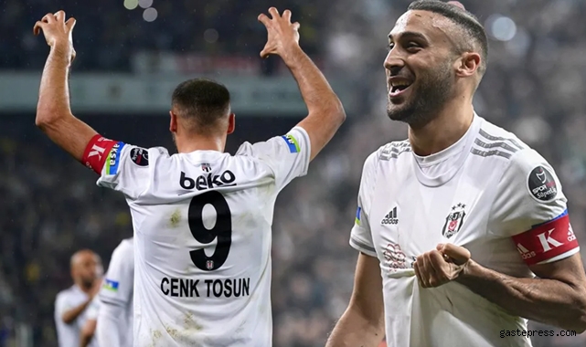 Beşiktaş'ta gözler Cenk Tosun'da! Golcü Galatasaray’a karşı seri peşinde!