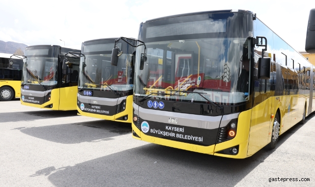 Büyükşehir’in 12 yeni otobüsü görücüye çıkıyor!