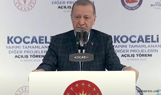 Cumhurbaşkanı Erdoğan'dan muhalefete sert tepki!