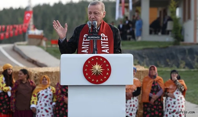 Cumhurbaşkanı Erdoğan Gaziantep'te! 10 yeni müjdeyi peş peşe duyurdu!