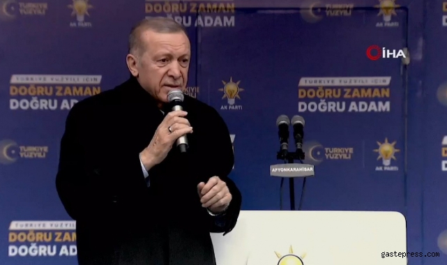 Cumhurbaşkanı Erdoğan, seçim vaatleri üzerinden Kılıçdaroğlu'na yüklendi!