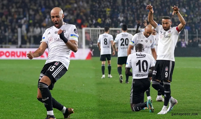 Dev derbiye Redmond damga vurdu! Kadıköy'de 10 kişi kalan Beşiktaş, Fenerbahçe'yi dağıttı!