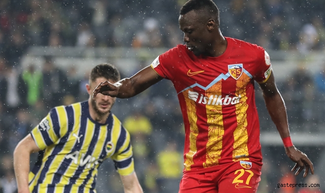 Fenerbahçe, Kayserispor karşısında dört golle turladı!