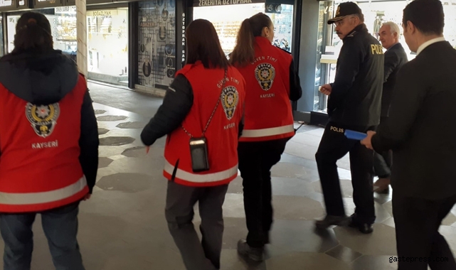 Güven Timleri Kayseri’de suça geçit vermiyor!