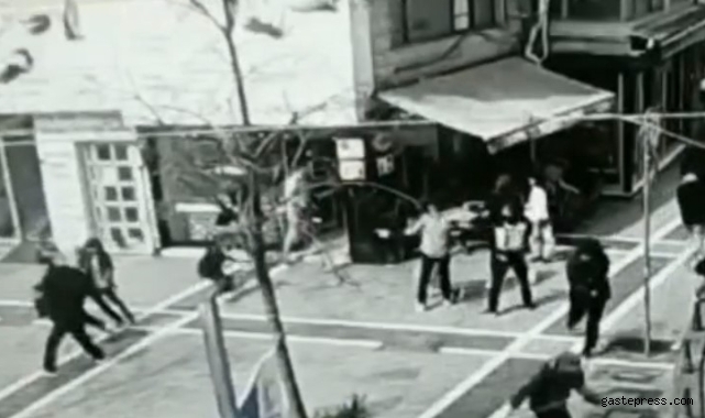 İstanbul’da silahlı çatışma kamerada!