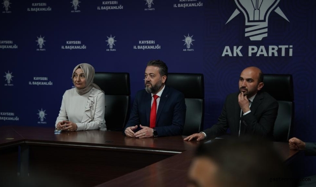Kayseri AK Parti Kocasinan’da yeni yönetim belli oldu! 