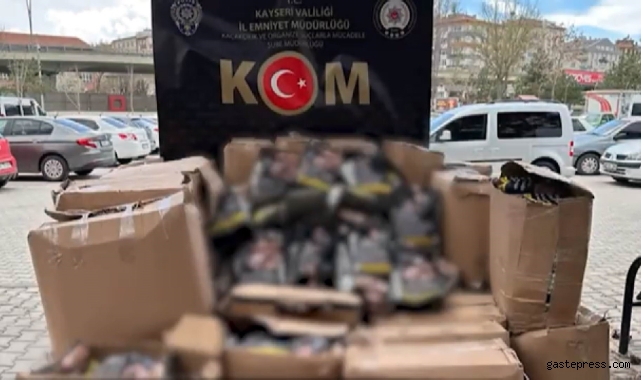 Kayseri'de kaçakçılık operasyonu: 930 kilogram tütün ele geçirildi!