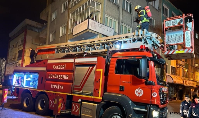 Kayseri İtfaiyesi, Mart ayında 479 olaya müdahale etti!
