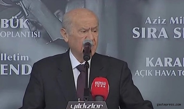 Kılıçdaroğlu'nun 'Sana Söz' sloganı Bahçeli'nin gündeminde: Biz bir yere gitmiyoruz!