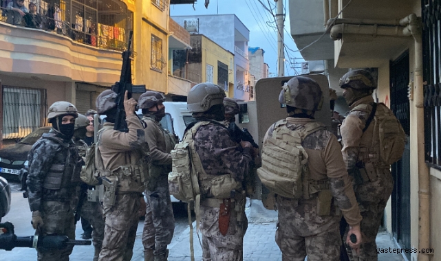 Mersin'de asayiş operasyonu: 27 adreste arama yapılıyor!