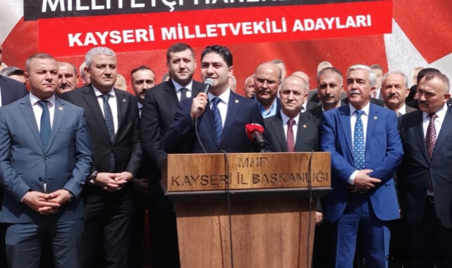 MHP’li İsmail Özdemir, “Milliyetçi Hareket Partisi Kayseri’de birinci olacak”