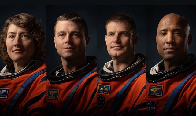 NASA'nın Ay görevinde ilk kez kadın ve siyahi astronotlar yer aldı!