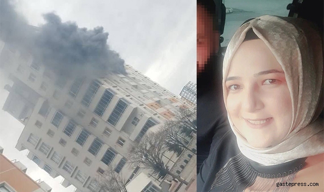 Oğlunu kurtarmak için alevlerin arasına dalan anne hayatını kaybetti!