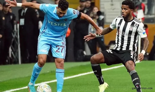 Süper Lig'de Trabzonspor Beşiktaş'ı ağırlıyor!