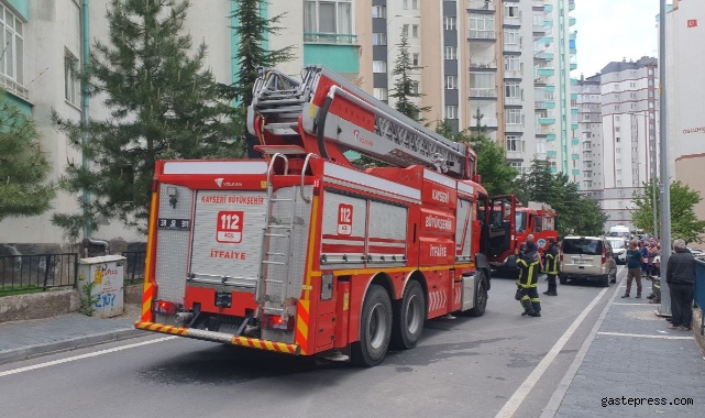 14 katlı binada çıkan yangında 1 kişi yaralandı!