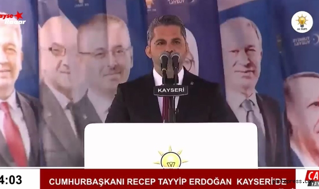AK Parti Kayseri İl Başkanı Üzüm: “Başka Türkiye yok ve Türkiye sizinle güzel”