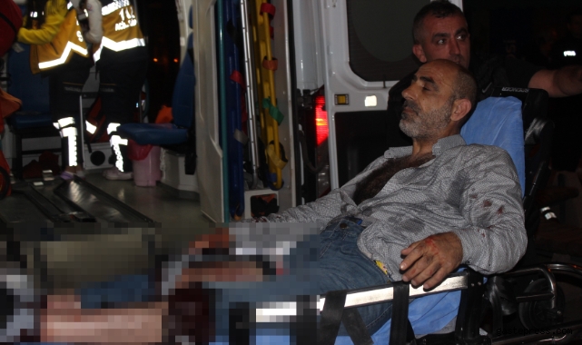 Alacak verecek meselesi kanlı bitti: 1 yaralı!