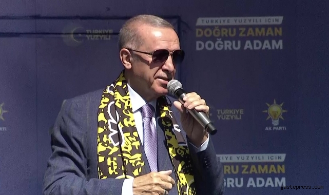 Cumhurbaşkanı Erdoğan: 'Bu milleti kirli oyunlarına alet edemeyecekler'