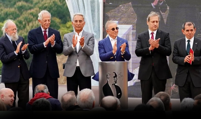 Galatasaray’ın yeni evi Kemerburgaz Metin Oktay Tesisleri’nin temel atma töreni yapıldı!