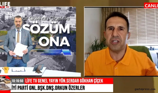 İYİ Partili Özeller Kayserililere Life TV'den seslendi!