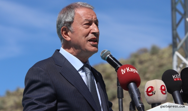 Milli Savunma Bakanı Akar: ”Bizi durdurmayacaklar, bunlar beyhude gayret”