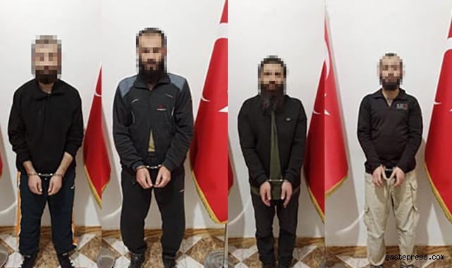 MİT'ten DEAŞ'a operasyon: 4 terörist yakalandı!