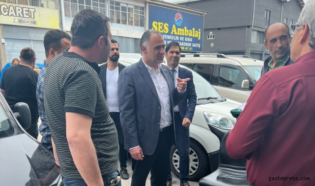 Özsoy gece gündüz demeden çarşı pazar geziyor!